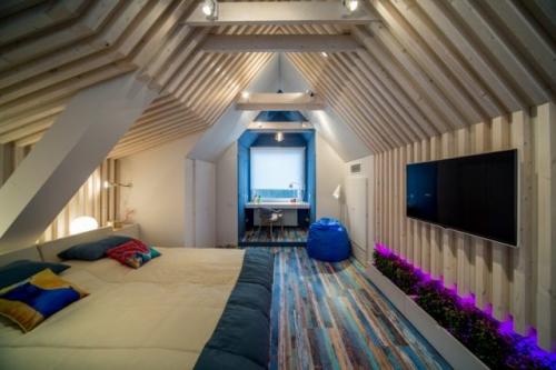 Как сделать пол на мансардном этаже. Особенности и варианты создания пола на мансарде