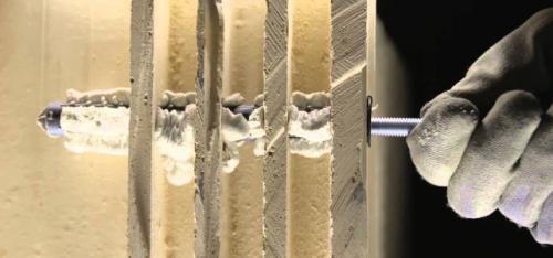 Крепление в кирпичную стену. Крепление в кирпич