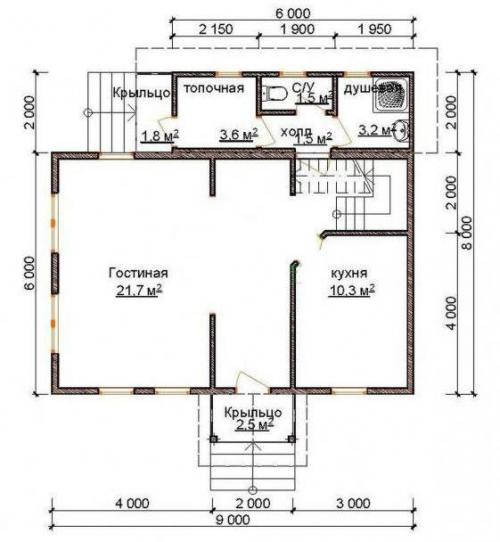 Как сделать пристрой к кирпичному дому.  Материал строительства 02