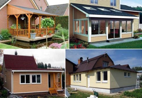 Как сделать пристрой к кирпичному дому.  Материал строительства 01