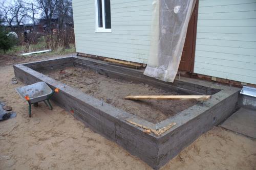 Каркасная пристройка к дому из бруса. Самостоятельное возведение каркасной веранды к дому: полный порядок действий