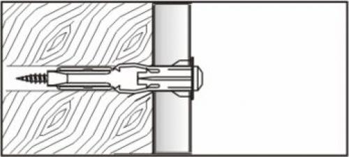 Крепеж для пустотелых материалов. Дюбели для тонких плит 01