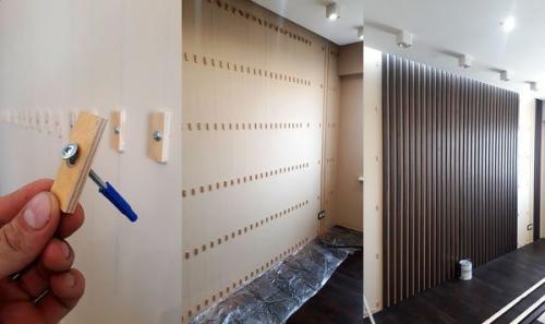 Размер реек и расстояние между ними. Деревянные рейки (Баффели)