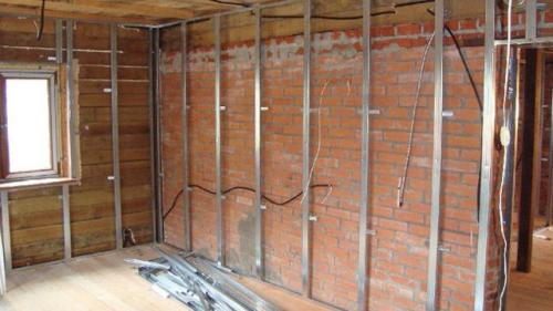 Обрешетка под гипсокартон размеры. Обрешетка под гипсокартон — готовим стены