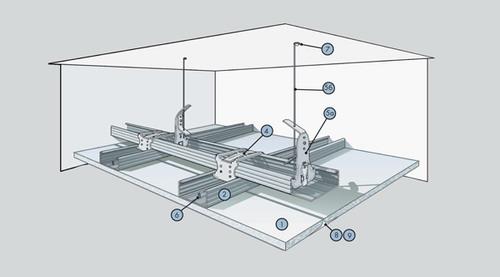 Монтаж фальшбалок подвесного потолка из гипсокартона. Для чего делают 22