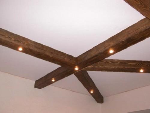 Монтаж фальшбалок подвесного потолка из гипсокартона. Для чего делают