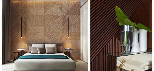 Расстояние между рейками на стене. Декоративные рейки в интерьере 2022: ТОП 100 фотоидей