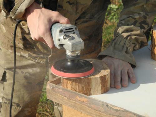 Чем покрыть спил дерева. Спилы дерева в интерьере