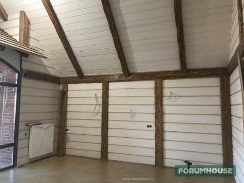 Интересные решения отделки стен деревом. Фотографии интерьеров, которые отделаны древесиной