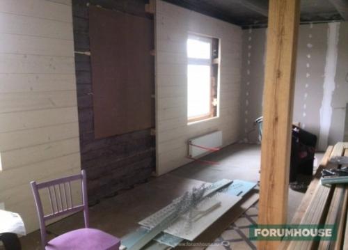 Отделка стен с помощью древесины. Фотографии интерьеров, которые отделаны древесиной