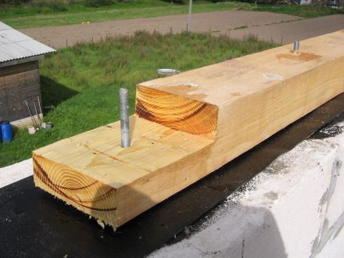 Способы соединения деревянных балок. Сращивание бруса по длине без нагрузки