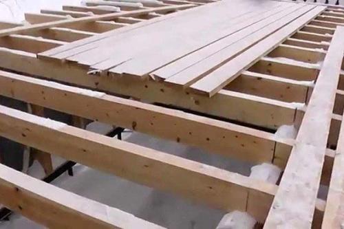 Из чего дешевле сделать перекрытие между этажами. Деревянное перекрытие