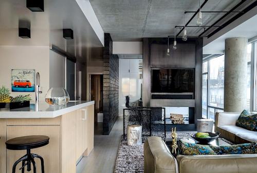 Потолок из деревянных реек. Особенности 18