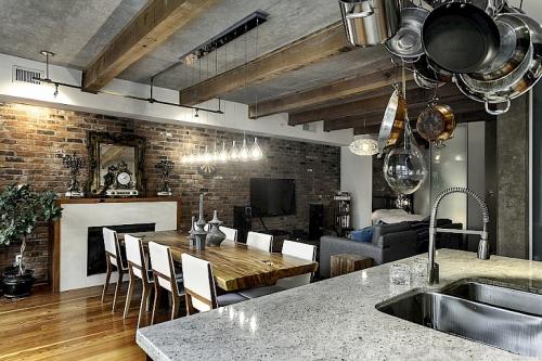 Потолок из деревянных реек. Особенности 19