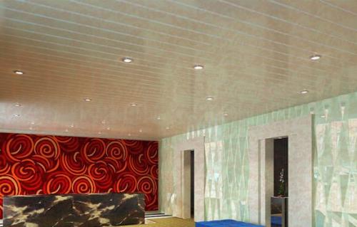 Деревянный реечный потолок с подсветкой своими руками. Особенности 08 Деревянный реечный потолок с подсветкой своими руками. Особенности 08