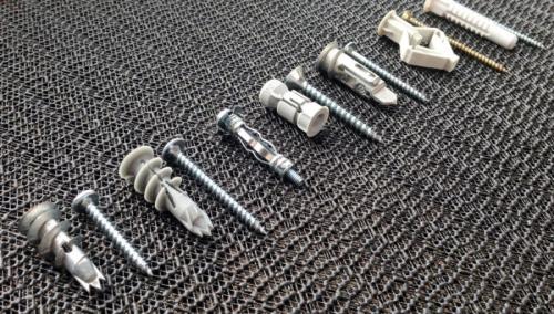 Как закрепить дюбель в гипсокартоне. Дюбель для гипсокартона – основные разновидности и правила монтажа (100 фото)