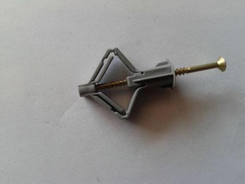 Как закрепить дюбель в гипсокартоне. Дюбель для гипсокартона – основные разновидности и правила монтажа (100 фото)