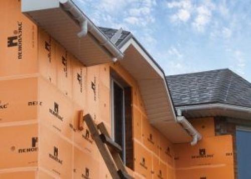 Утепление кирпичной стены снаружи пенополистиролом. Внешнее утепление стен пенопластом