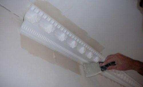 Монтаж балок из полиуретана. Балки из полиуретана: преимущества и использование в интерьере 07 Монтаж балок из полиуретана. Балки из полиуретана: преимущества и использование в интерьере 07