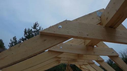 Стропильная система двускатной крыши чертеж. Монтаж двухскатной крыши