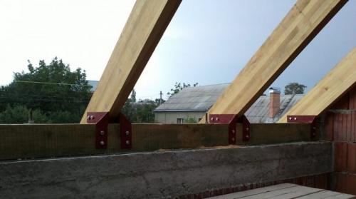 Крепление стропил к мауэрлату без запила. Способы крепления к мауэрлату