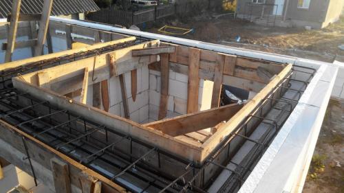 Крепление балок перекрытия к армопоясу. Устройство, виды и особенности изготовления армированного укрепляющего пояса для балок перекрытия