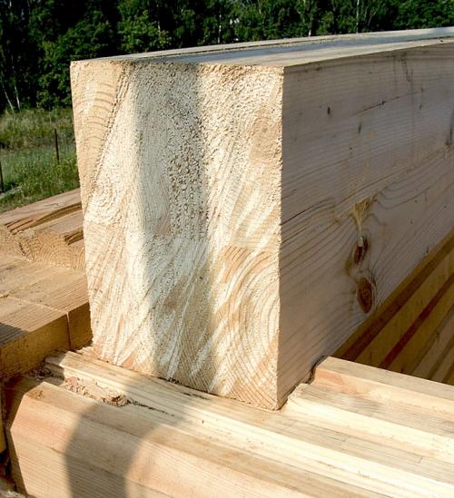 Сборные балки перекрытия из досок. Какую древесину лучше выбрать для деревянных перекрытий и как правильно уложить балки?