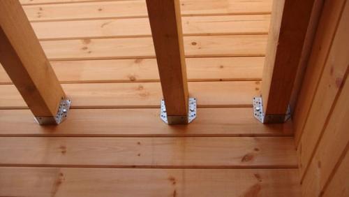 Брус для перекрытия второго этажа. Технология монтажа деревянных перекрытий