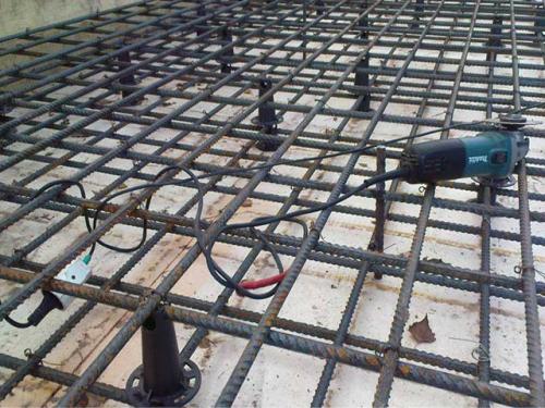 Балки перекрытия второго этажа. Этап #1. Установка балок перекрытия 10