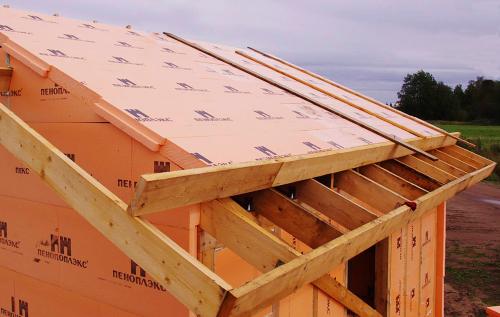 Утепление каркасного дома пеноплексом. Технология выполнения теплоизоляции каркасных домов с использованием пеноплекса