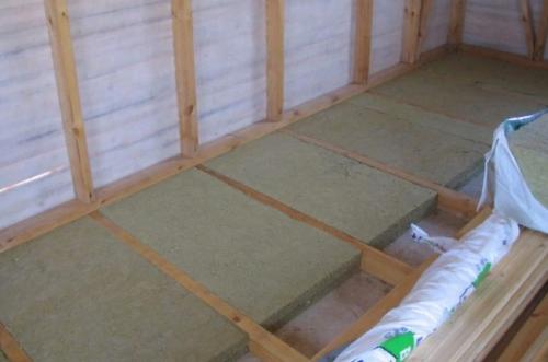 Звукоизоляция межэтажного перекрытия по деревянным балкам. Перекрытие на лагах