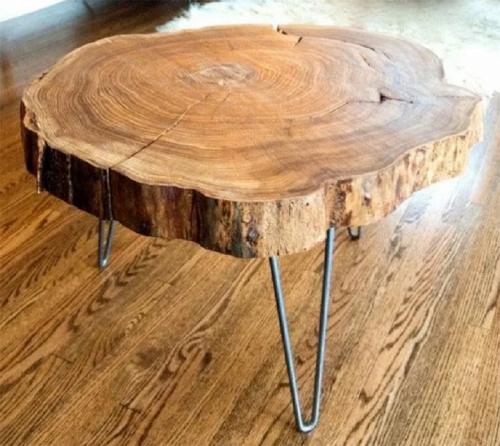 Декор из спилов дерева своими руками. Поделки для кухни