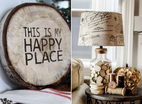 Поделки из спила дерева для дачи.  Породы древесины, используемые в оформлении, и их основные характеристики