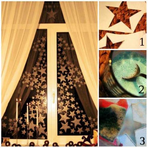 Декор окон своими руками. Украшение окон – простые идеи и пошаговое описание оформления окон своими руками (110 фото и видео)