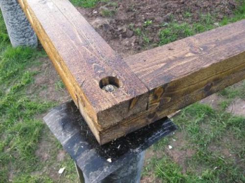 На что крепить обрешетку к бетону. Крепление бруса к бетонному полу 09