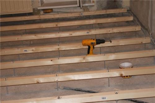 Деревянные перекрытия в кирпичном доме. Балки из бруса, досок, круглого леса