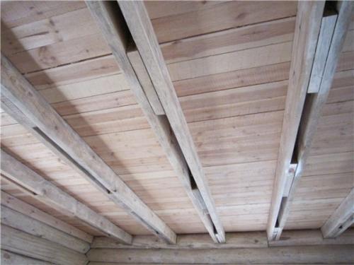 Деревянные перекрытия в кирпичном доме. Балки из бруса, досок, круглого леса