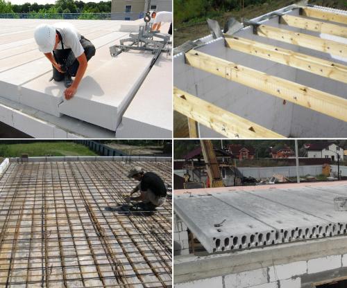 Плиты перекрытия в доме из газобетона. Какие перекрытия лучше выбрать для дома из газобетона