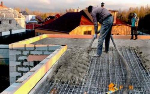 Монолитное перекрытие в доме из газобетона: зачем, когда и как строить