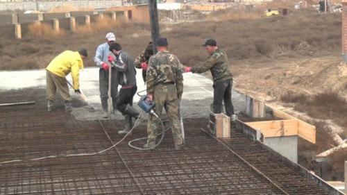 Перекрытия в доме из пеноблоков. Цельное перекрытие из пенобетона