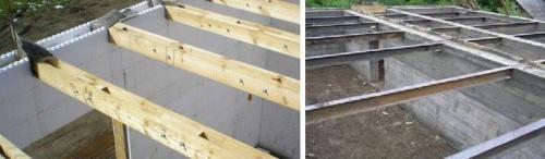 Межэтажные перекрытия для загородного дома. Сборные перекрытия из стандартных плит для газобетонного строения 02