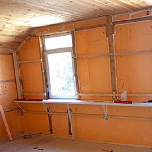 Утепление кирпичной стены изнутри пеноплексом. Утепление стен в квартире изнутри — технология монтажа