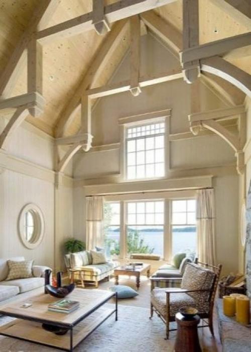 Деревянные балки на стену. Разновидности фальшбалок 08 Деревянные балки на стену. Разновидности фальшбалок 08