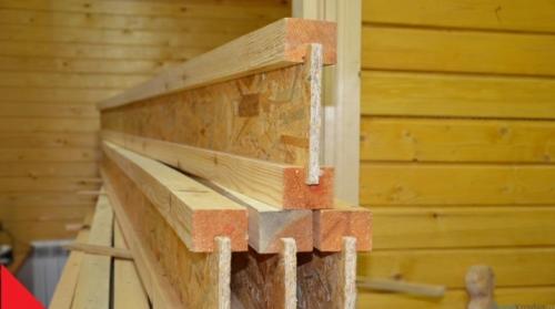 Двутавровая балка из фанеры. Деревянные двутавровые балки перекрытия своими руками