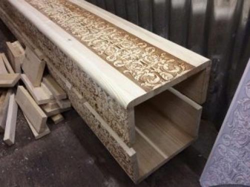 Деревянные балки на стену. Разновидности фальшбалок 02 Деревянные балки на стену. Разновидности фальшбалок 02