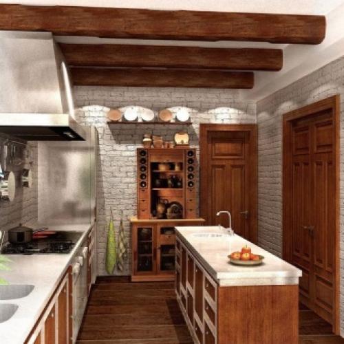 Деревянные балки на стену. Разновидности фальшбалок 03 Деревянные балки на стену. Разновидности фальшбалок 03