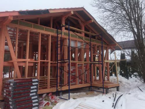 Цокольное перекрытие каркасного дома. Перекрытие каркасного дома по деревянным балкам