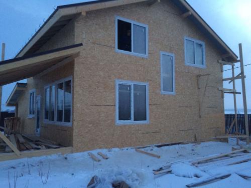 Цокольное перекрытие каркасного дома. Перекрытие каркасного дома по деревянным балкам