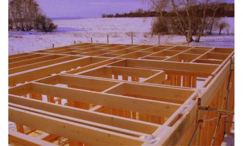 Этапы устройства перекрытия каркасного дома. Монтаж перекрытий в каркасном доме своими руками по скандинавской технологии: виды пароизоляции +Видео 03