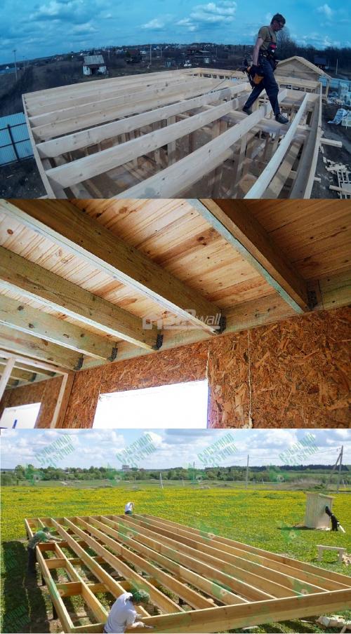 Деревянные перекрытия в каркасном доме. Перекрытия в каркасном доме и способы их усиления 04